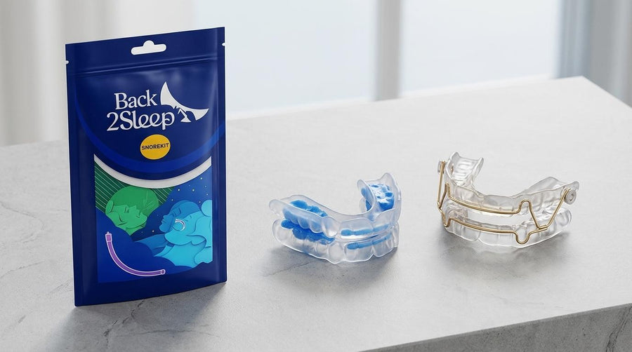 Comparing Boil and Bite and Custom Fit Mandibular Advancement Devices - Back2Sleep