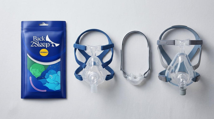 CPAP Mask Types Explained: Nasal vs Nasal Pillow vs Full-Face Fitting - Back2Sleep