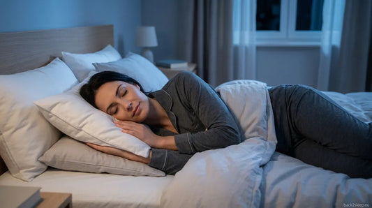 Person breathing freely through nose during sleep - nasal stent safety vs mouth taping