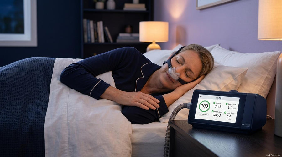 How to Read Your CPAP Data: Understanding AHI, Leak Rate, and myAir Sc - Back2Sleep