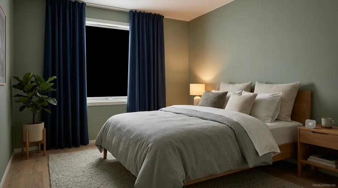 Perfectly organized bedroom for sleep - complete sleep hygiene checklist for snorers