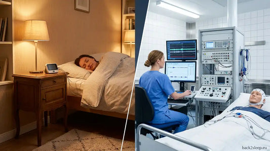 Home bedroom vs sleep lab comparison - home sleep test vs lab sleep study guide