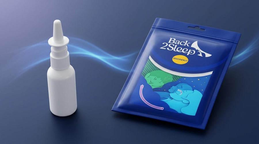 Treating Congestion-Driven Snoring With a Steroid Nasal Spray or With  - Back2Sleep