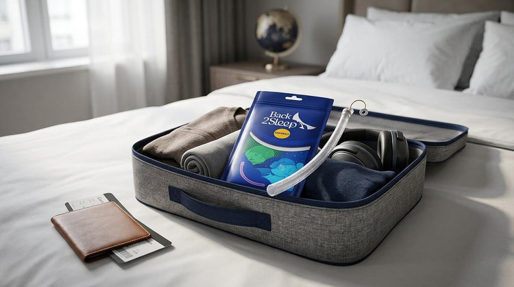 How to Travel With Your Back2Sleep Nasal Stent Through Packing Airport - Back2Sleep