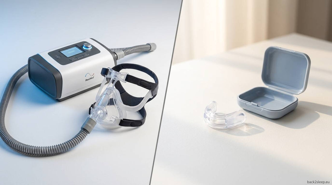 Side by side comparison of CPAP machine with mask versus small nasal stent device for mild sleep apnea treatment