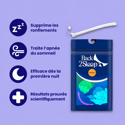SnoreKit anti-snoring Back2Sleep