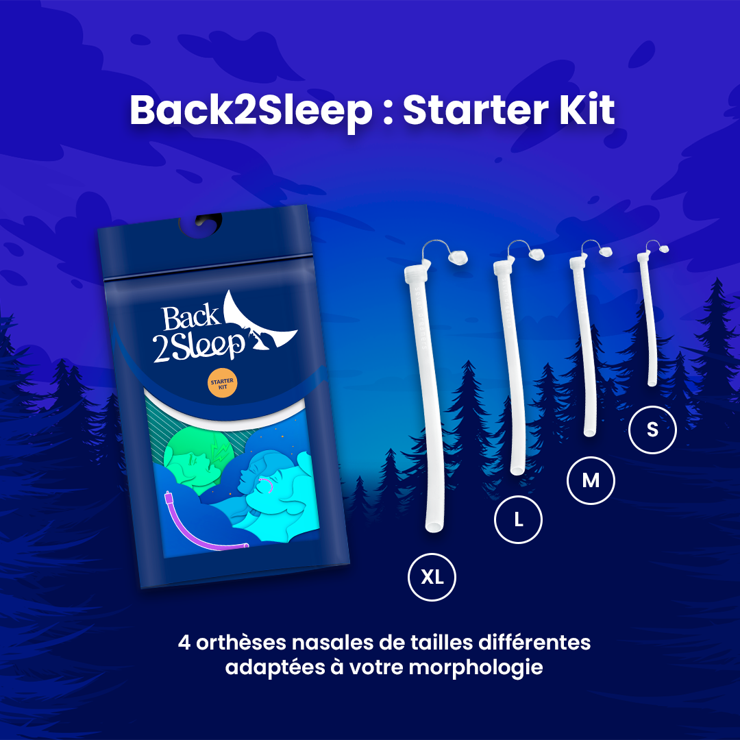 Starterskit - Back2Sleep neusstent
