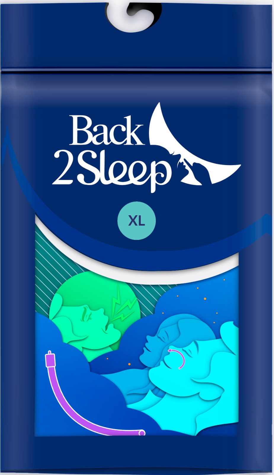 Back2Sleep Stent Nasal Anti-Ronflement