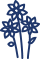 flower icon from customer support
