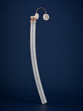 Back2Sleep nasal stent — anti-snoring intranasal device on dark blue background