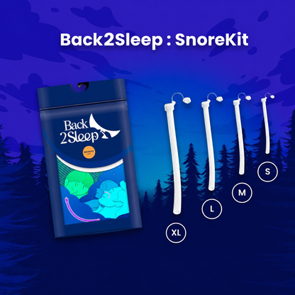 SnoreKit anti-snoring Back2Sleep